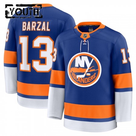 Maillot de Hockey New York Islanders Fanatics Premium Mathew Barzal 2024-25 Bleu Domicile - Enfant